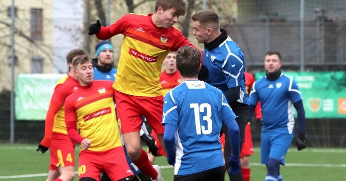 K dalšímu přípravnému utkání, které se odehrálo v sobotu 12.12. jsme si pozvali vedoucí tým, 1.A třídy, mladíky z Tempa.