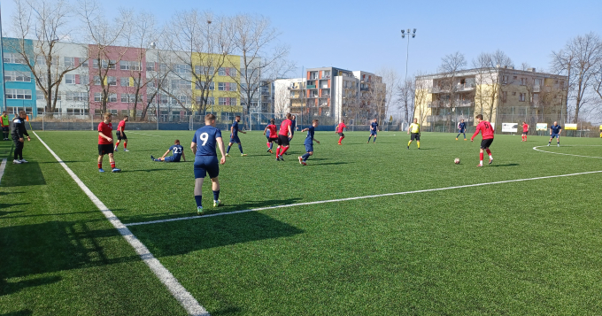 V prvním jarním domácím zápase, jsme v sobotu 26.3.2022 hostili vedoucí celek Pražského přeboru mužů - Duklu Jižní Město.